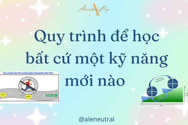 Quy trình để học bất cứ một kỹ năng mới nào